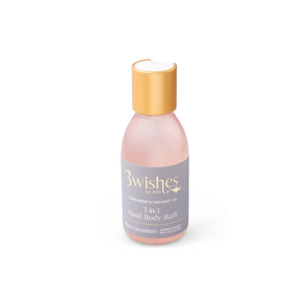 Rose Geranium - 3 in 1 Hand-Body-Bath Wash - Image 2