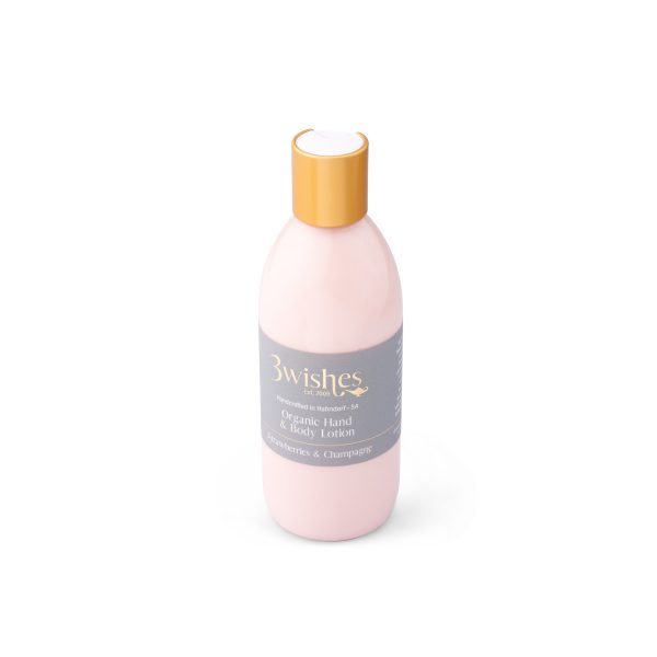 Strawberries & Champagne - Organic Hand & Body Lotion