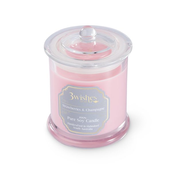 Strawberries & Champagne - Candle Jars