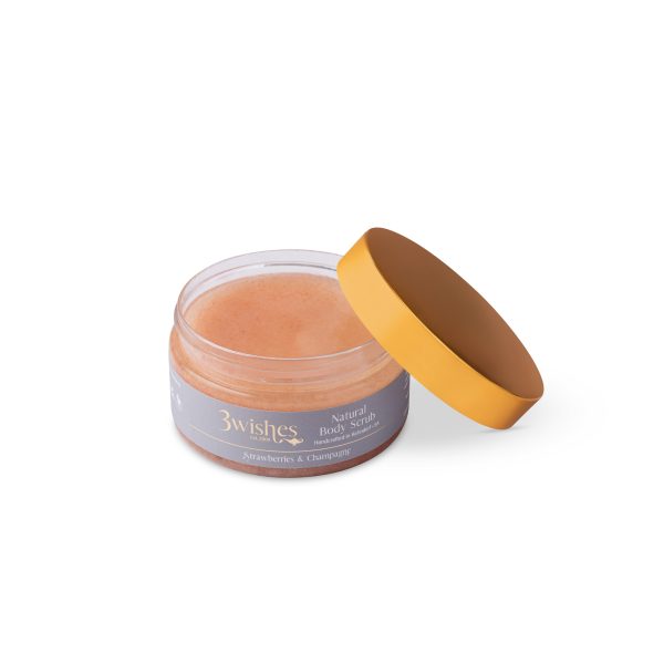 Strawberries & Champagne - Natural Body Scrub - Image 2
